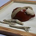 Cuadro en relieve con elementos paraguayos - jarrita