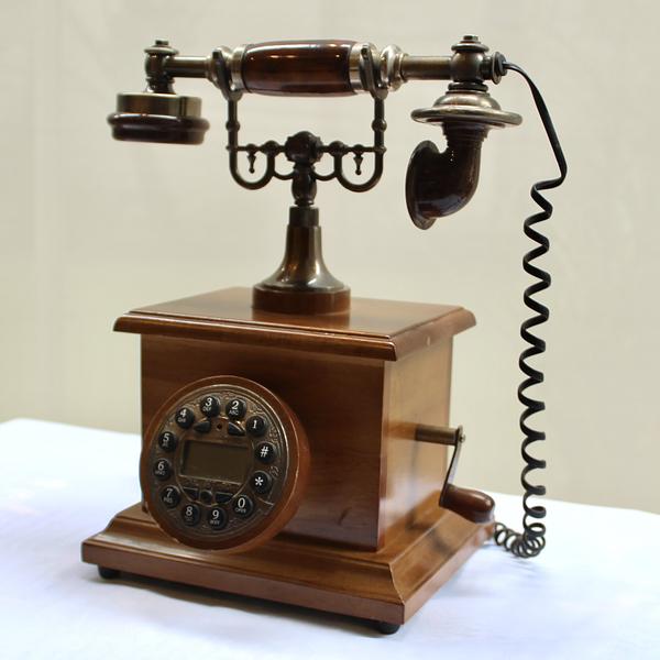 Teléfono vintage de mesa