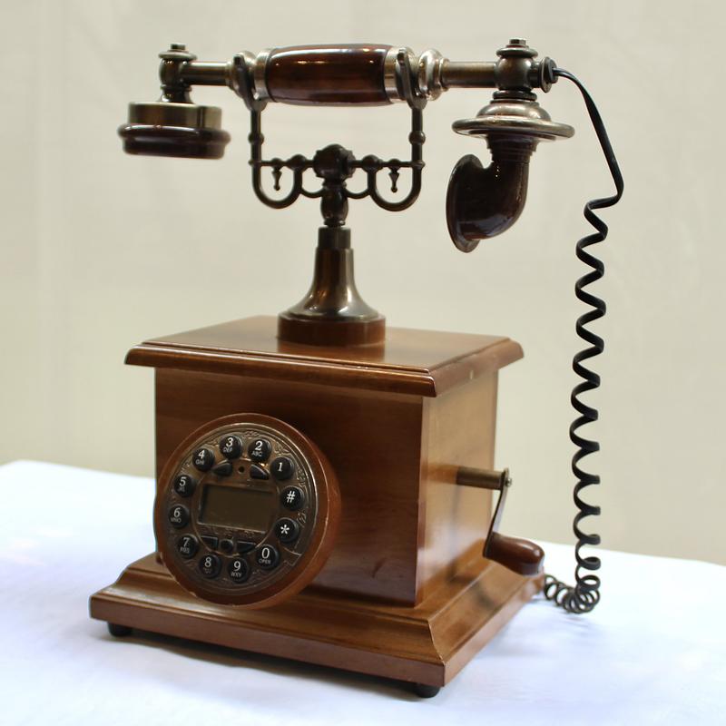 Teléfono vintage de mesa