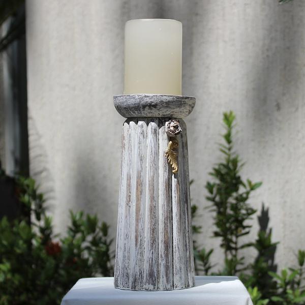 Porta Vela Ceramica