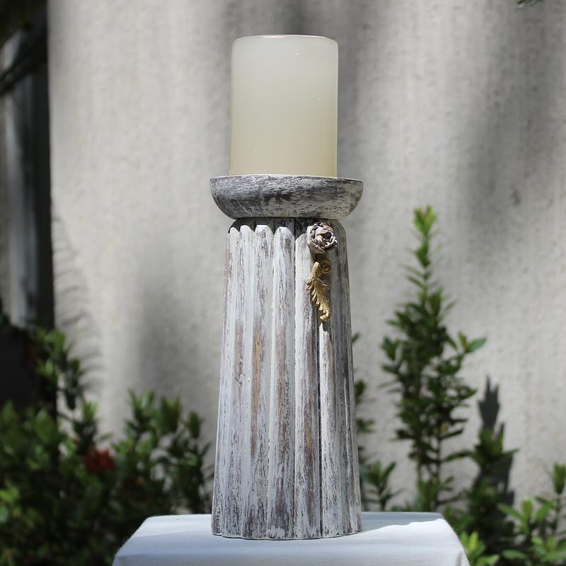 Porta Vela Ceramica